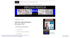 Desktop Screenshot of employeerightswisconsin.com
